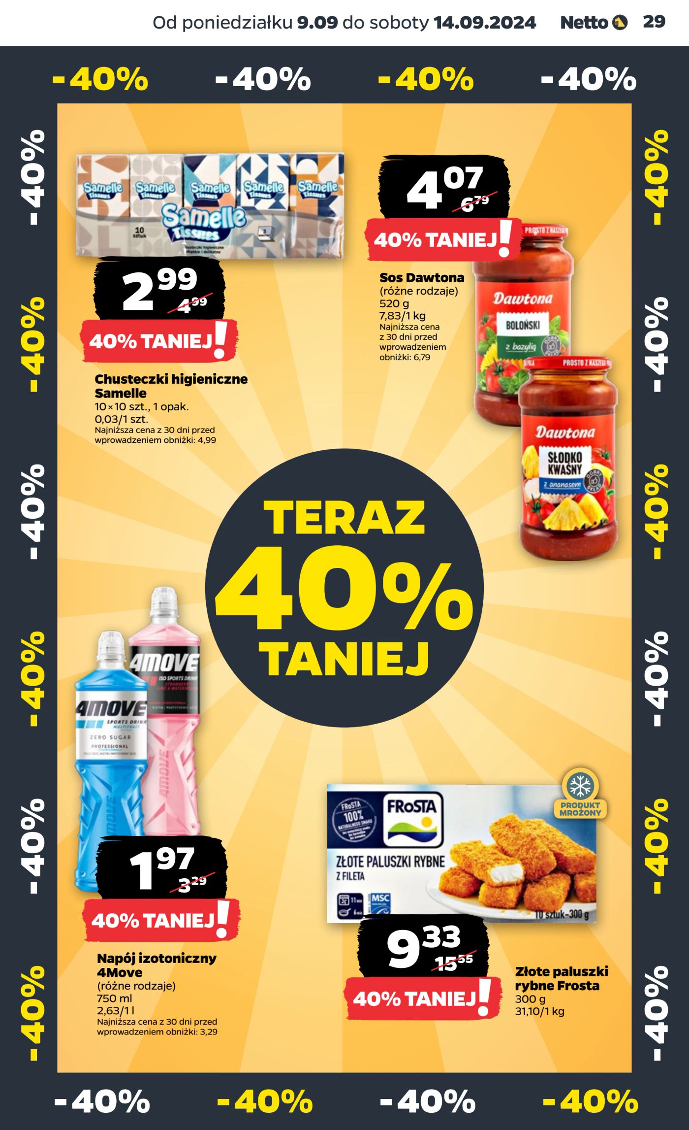 Gazetka Netto Gazetka Food 38/24A