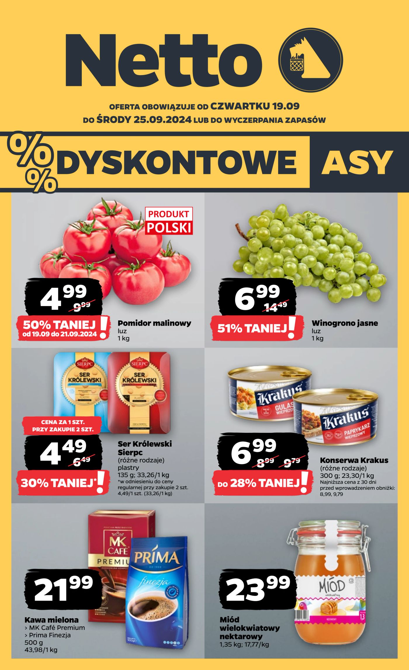 Gazetka Netto Gazetka Food 38/24B