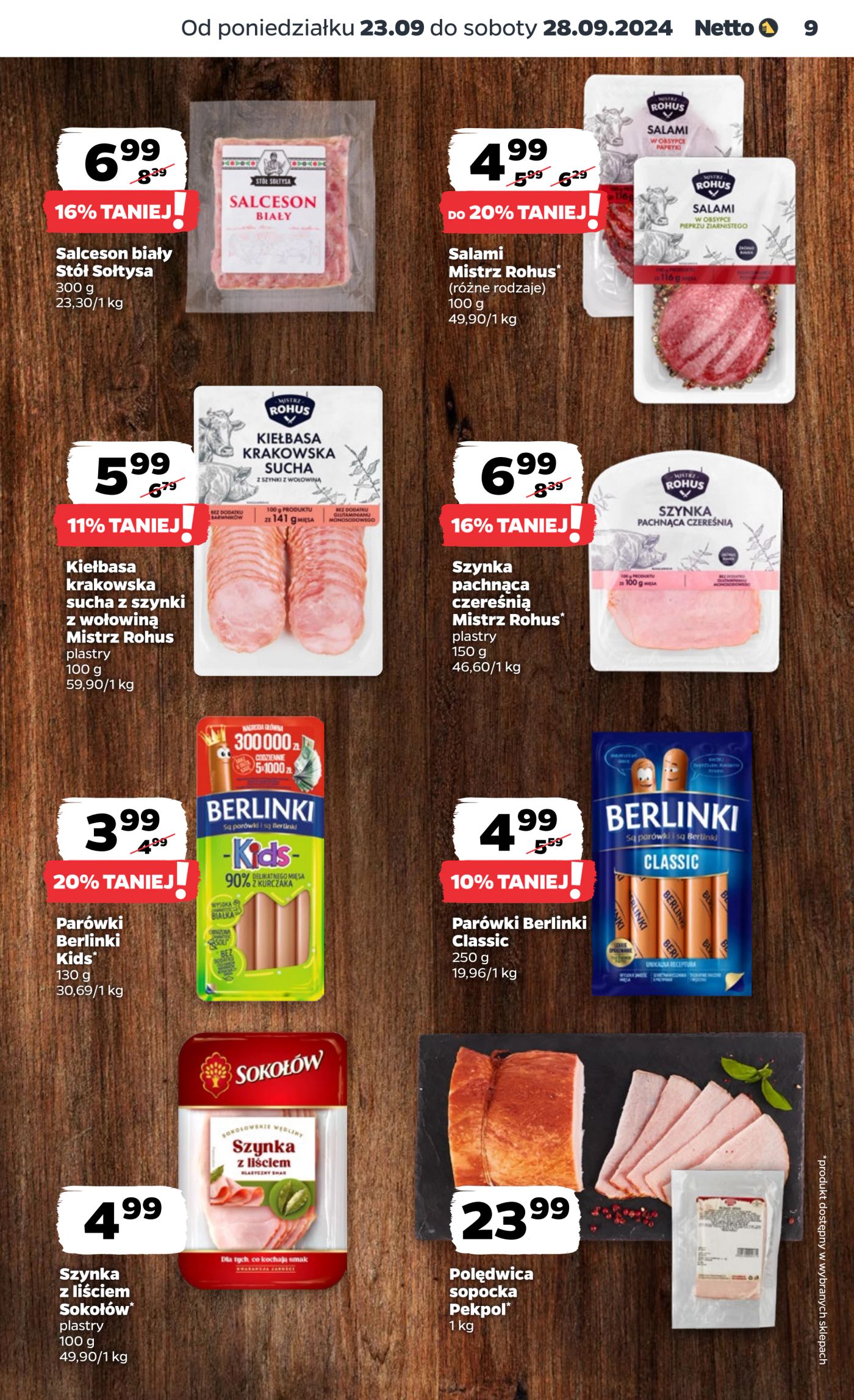 Gazetka Netto Gazetka Food 39/24A