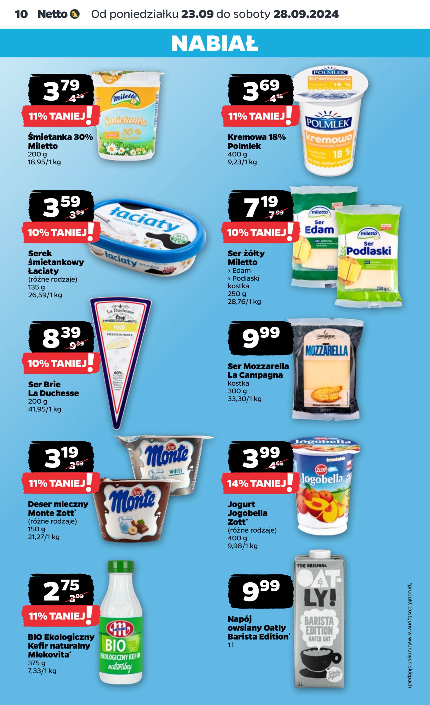 Gazetka Netto Gazetka Food 39/24A