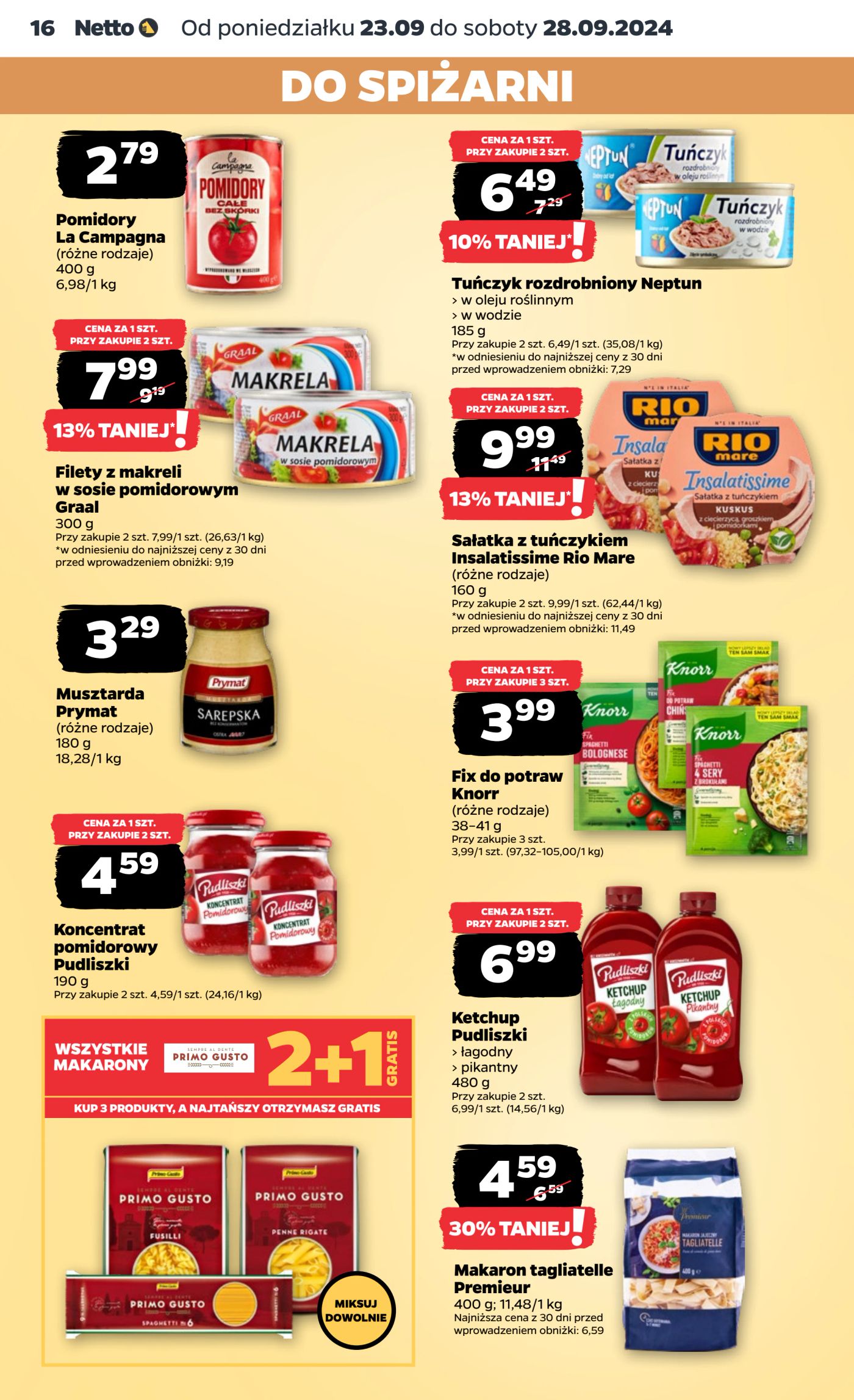 Gazetka Netto Gazetka Food 39/24A