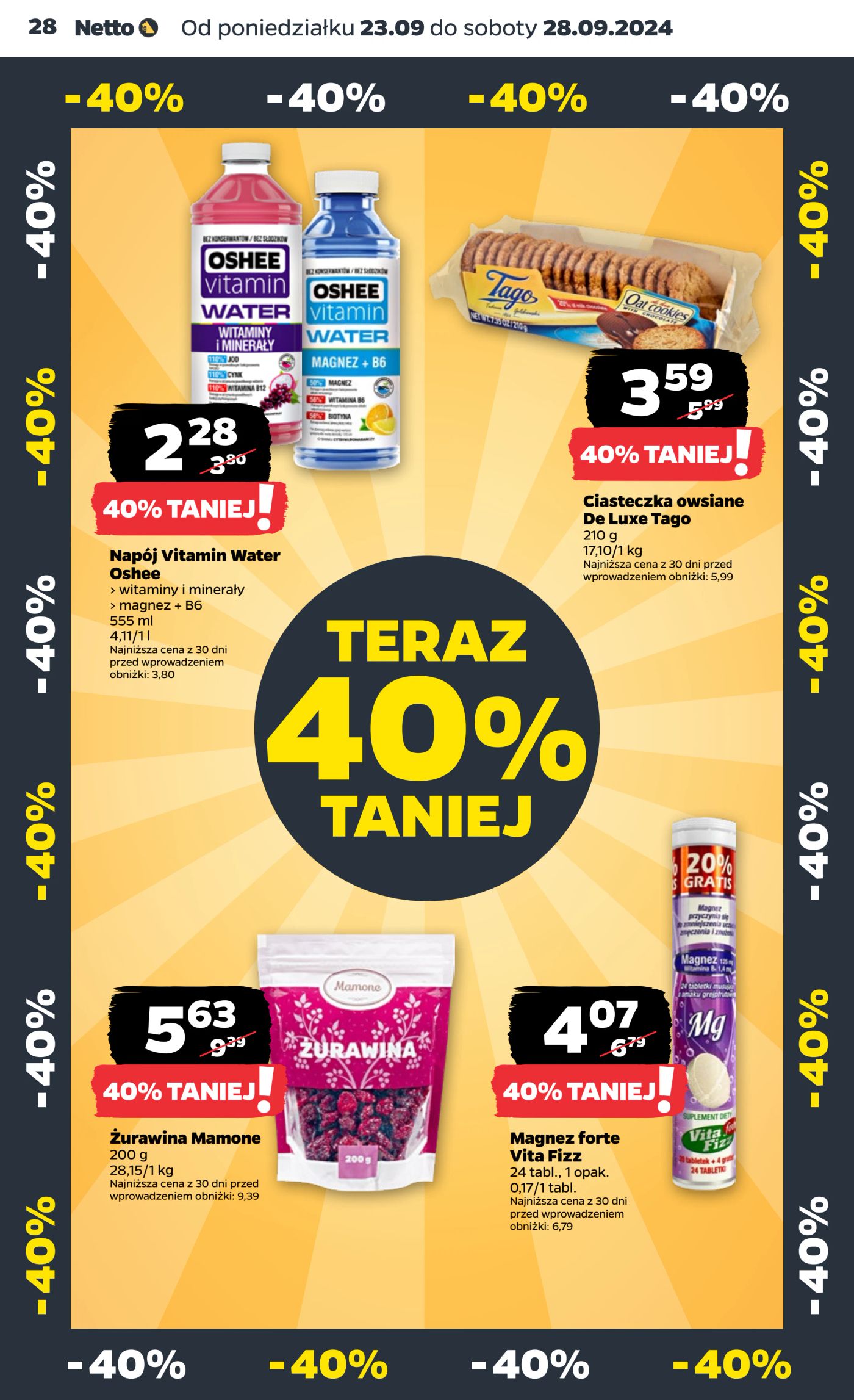 Gazetka Netto Gazetka Food 39/24A