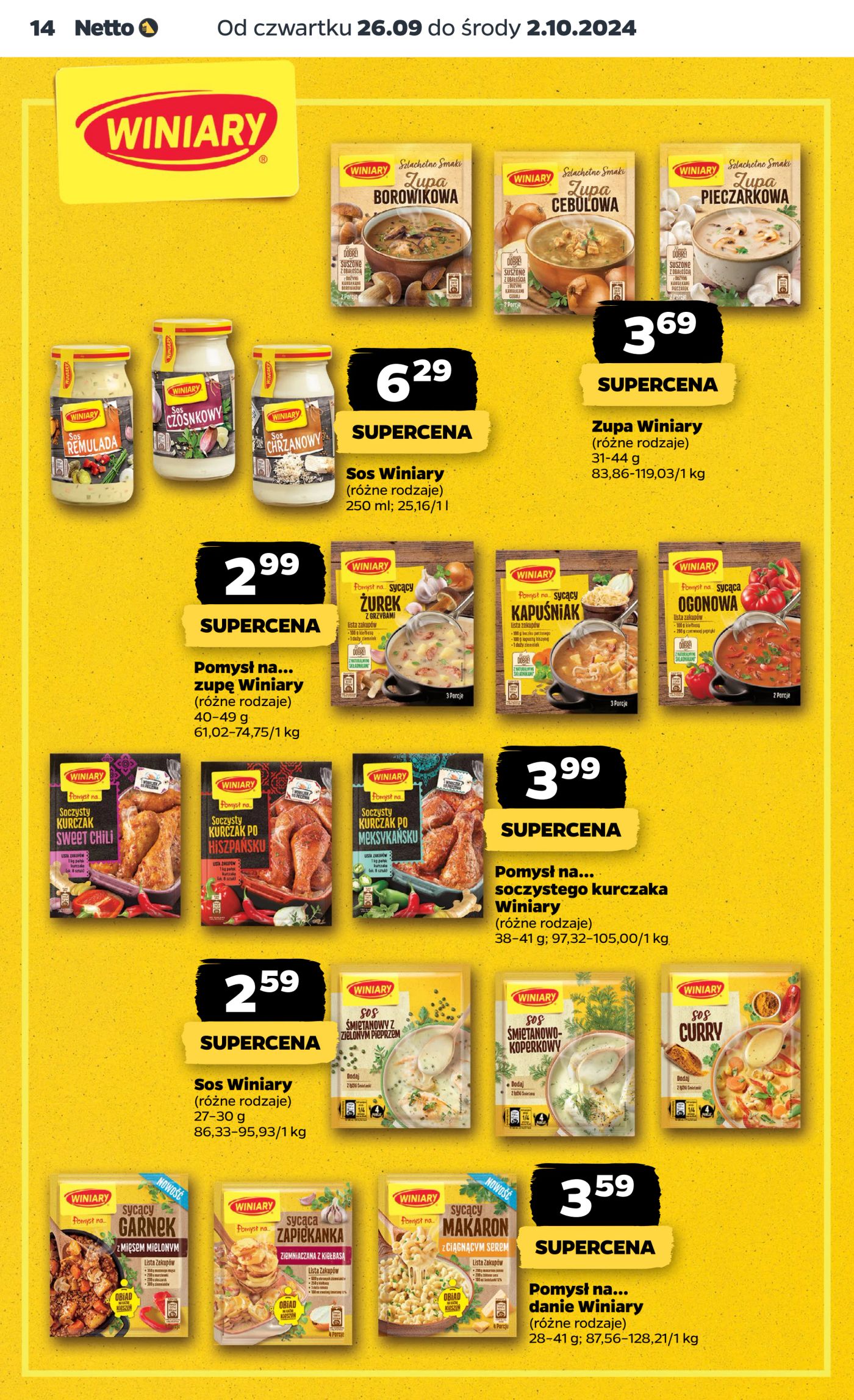 Gazetka Netto Gazetka Food 39/24B