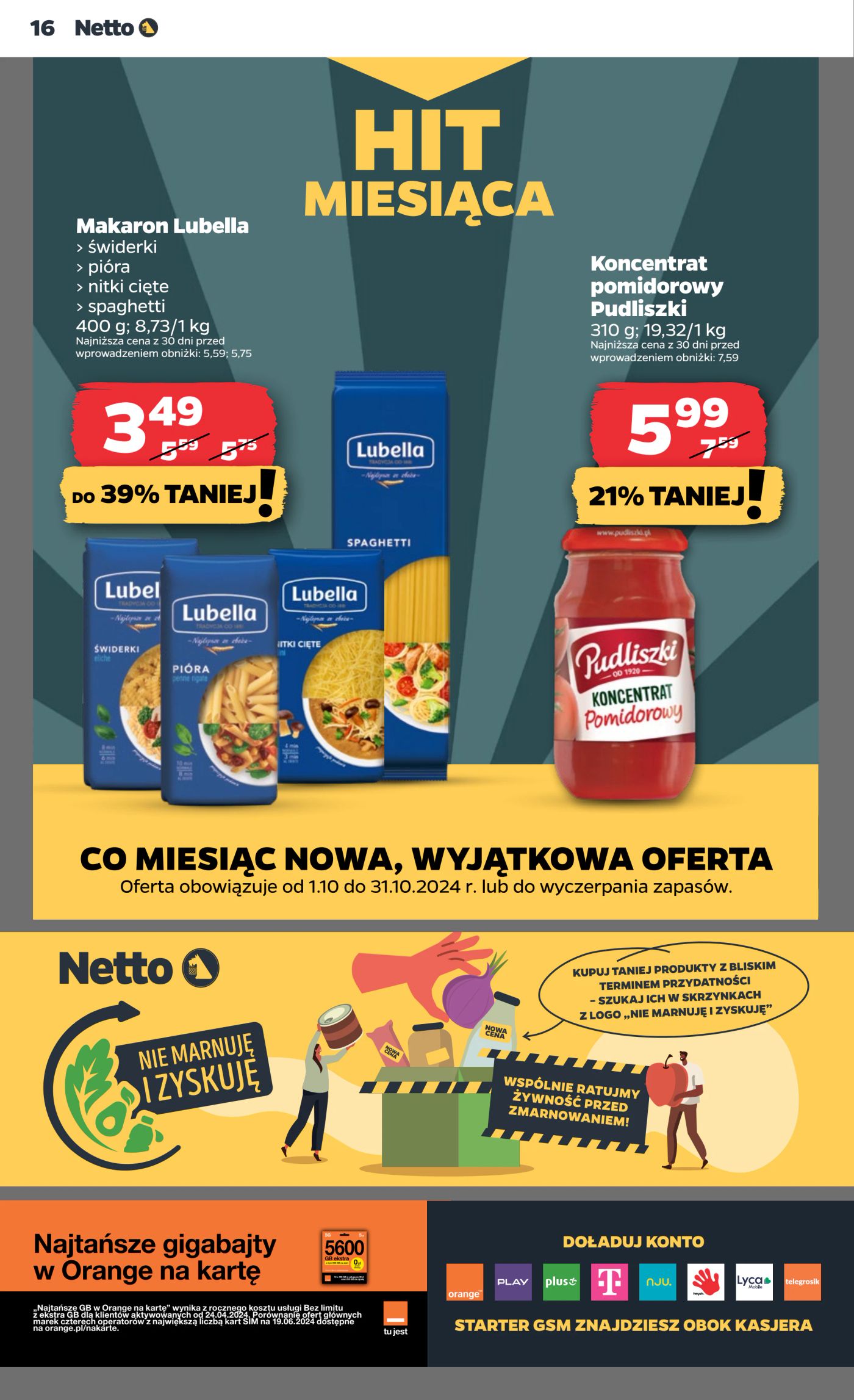 Gazetka Netto Gazetka Food 40/24B