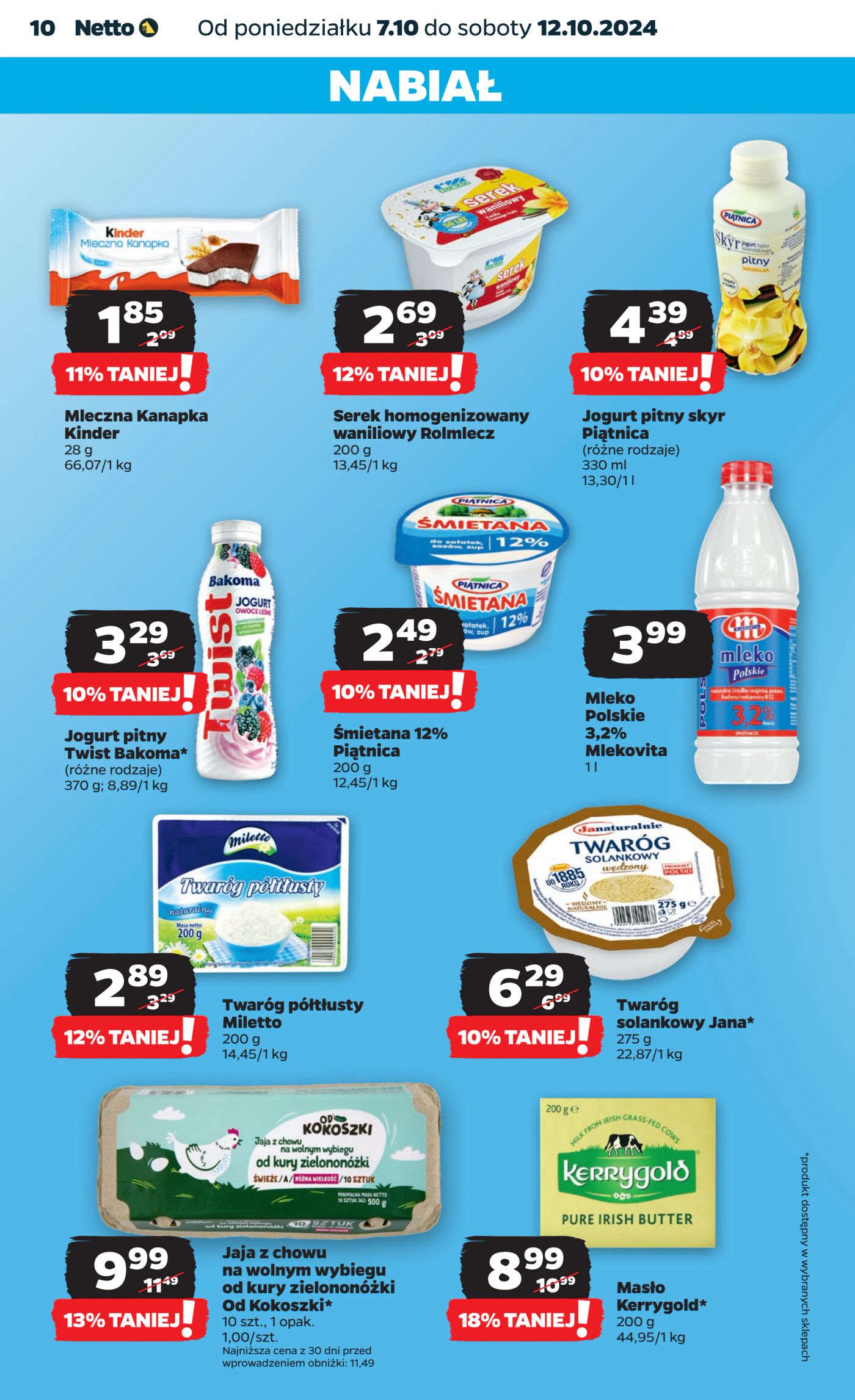 Gazetka Netto Gazetka Food 41/24A