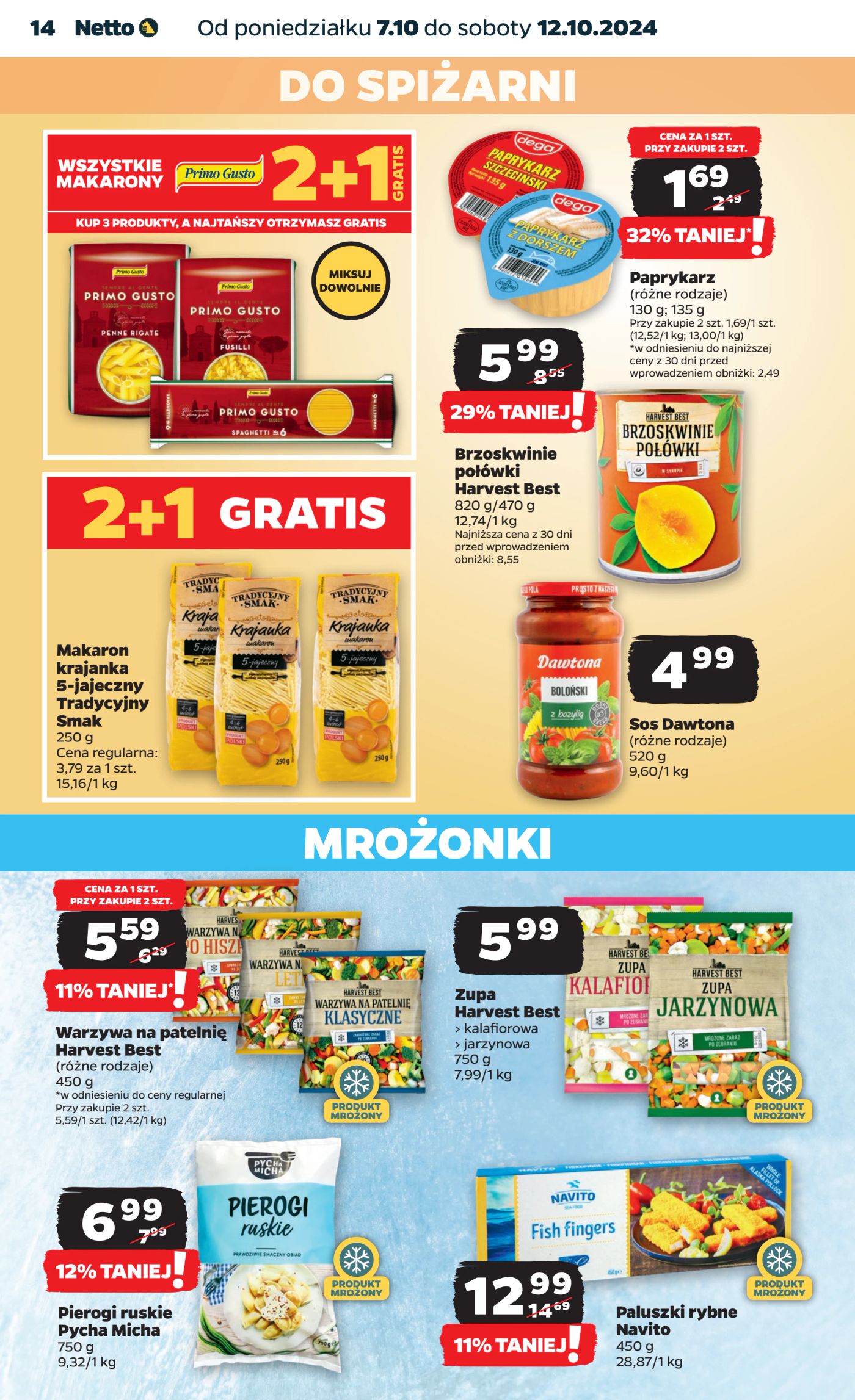 Gazetka Netto Gazetka Food 41/24A