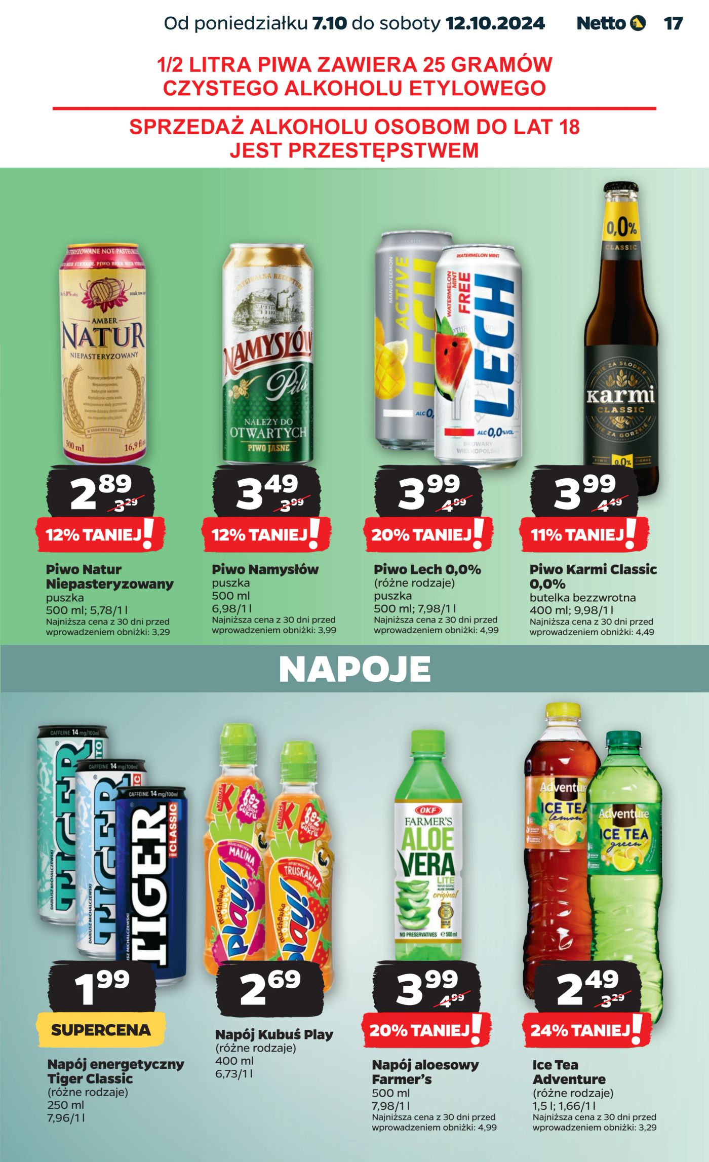 Gazetka Netto Gazetka Food 41/24A