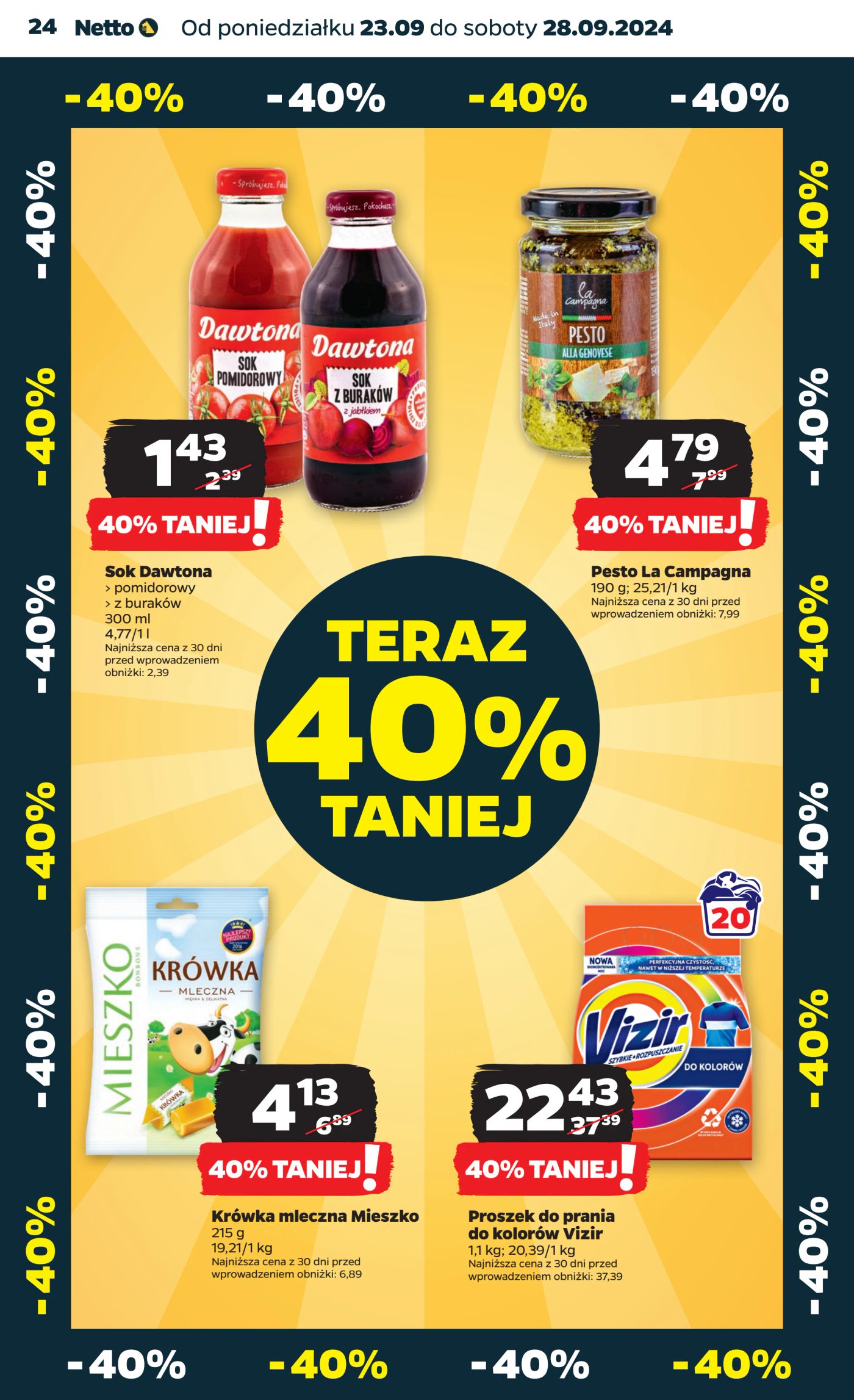 Gazetka Netto Gazetka Food 41/24A