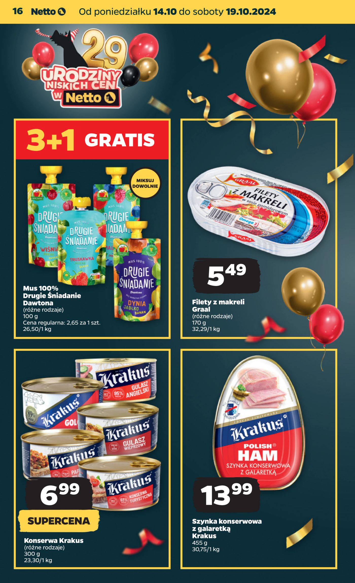 Gazetka Netto Gazetka Food 42/24A