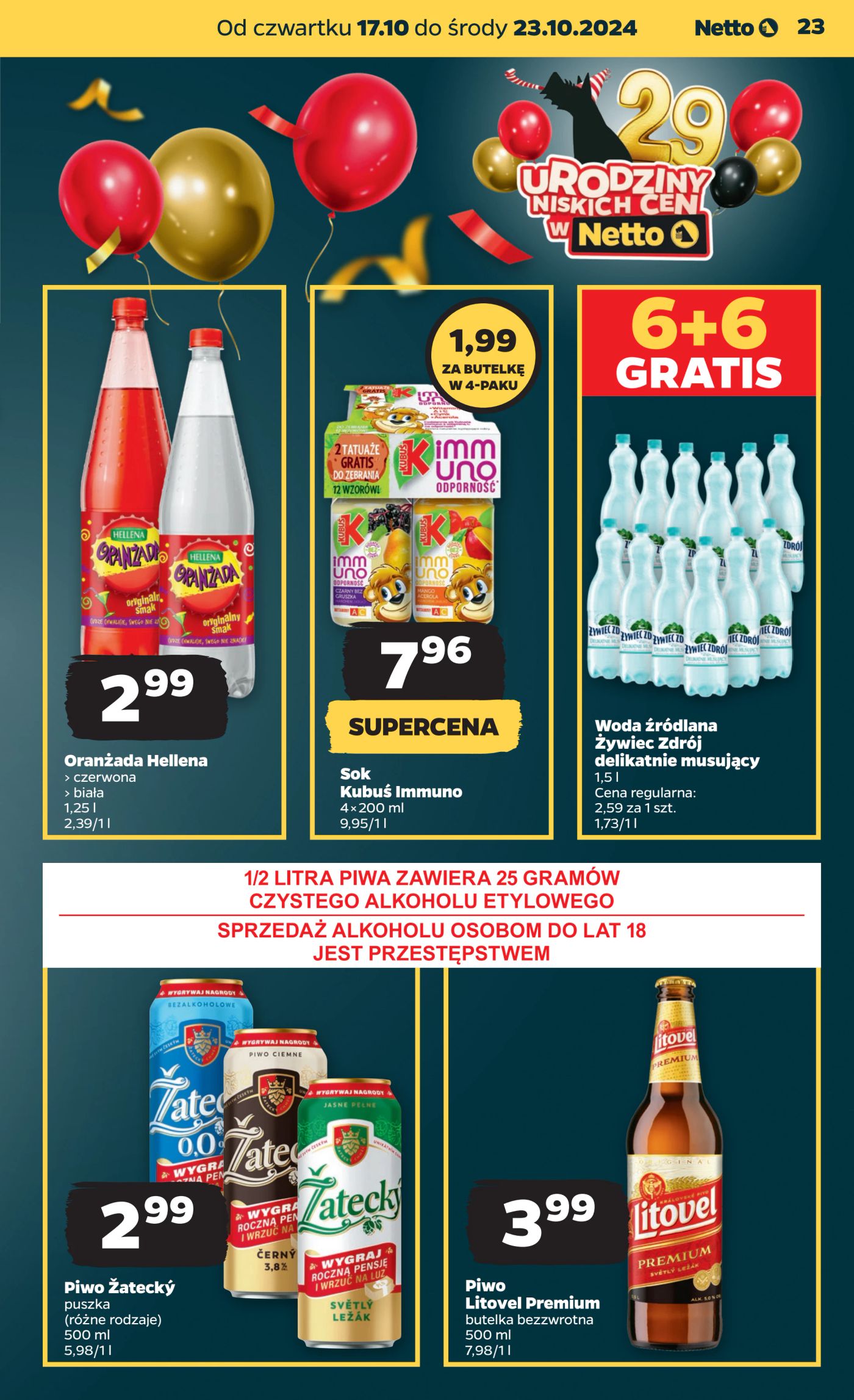 Gazetka Netto Gazetka Food 42/24B