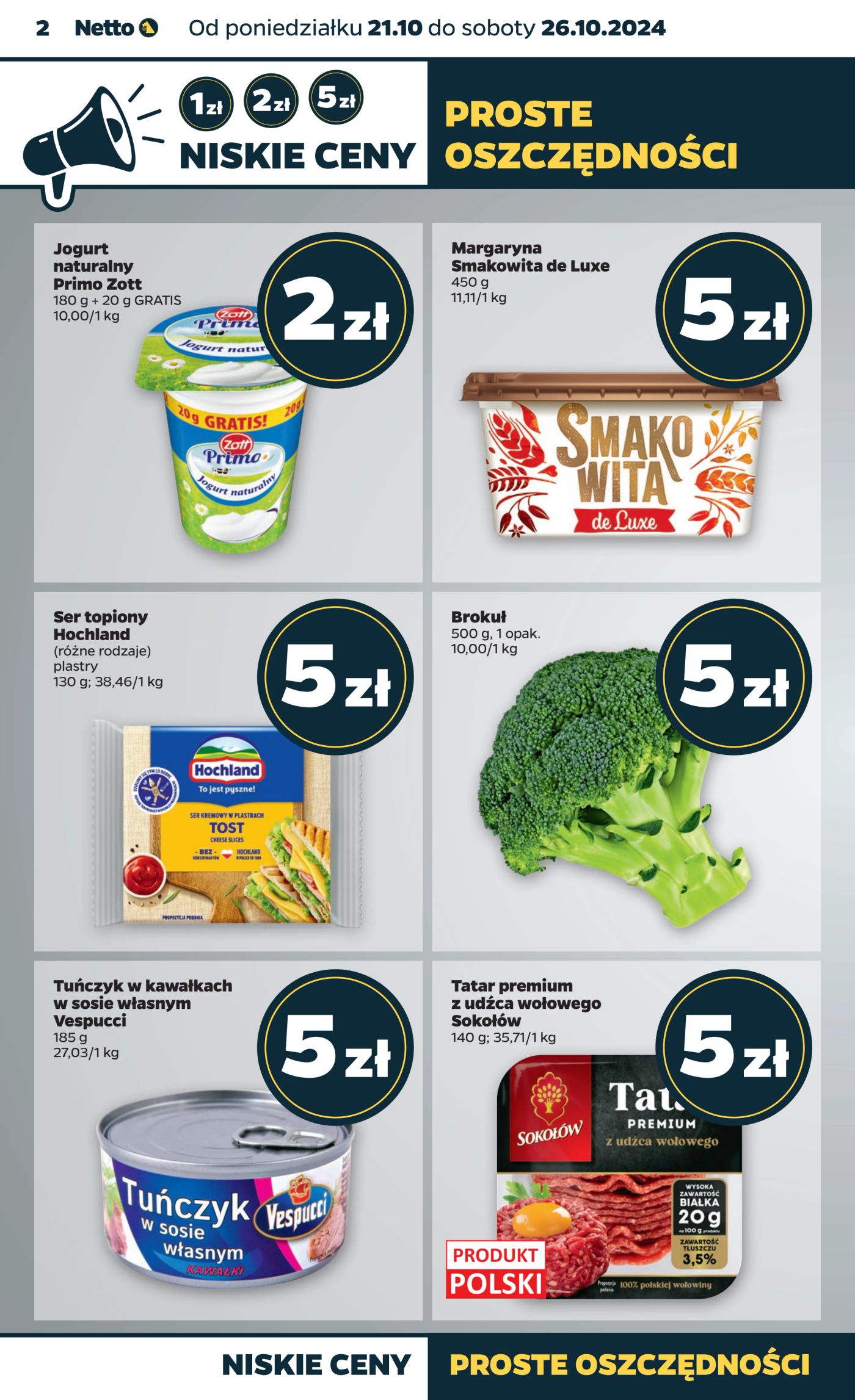 Gazetka Netto Gazetka Food 43/24A