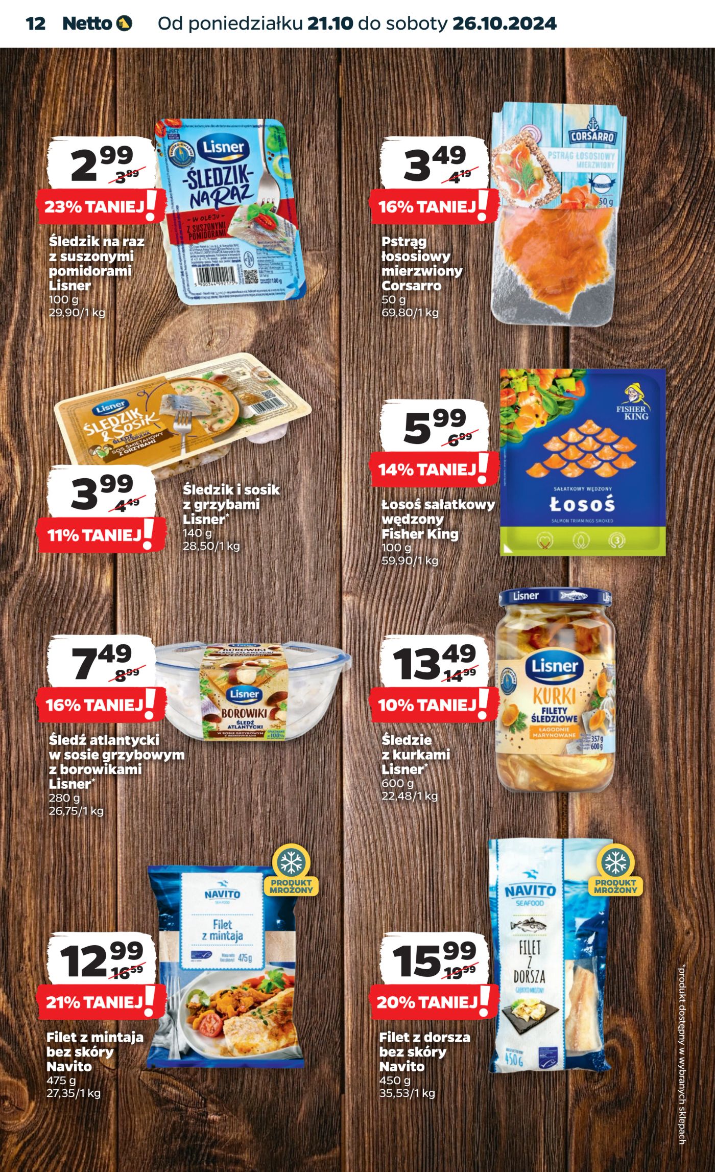 Gazetka Netto Gazetka Food 43/24A