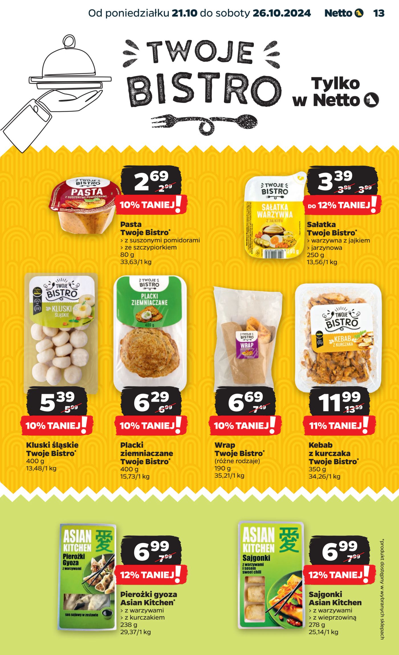 Gazetka Netto Gazetka Food 43/24A