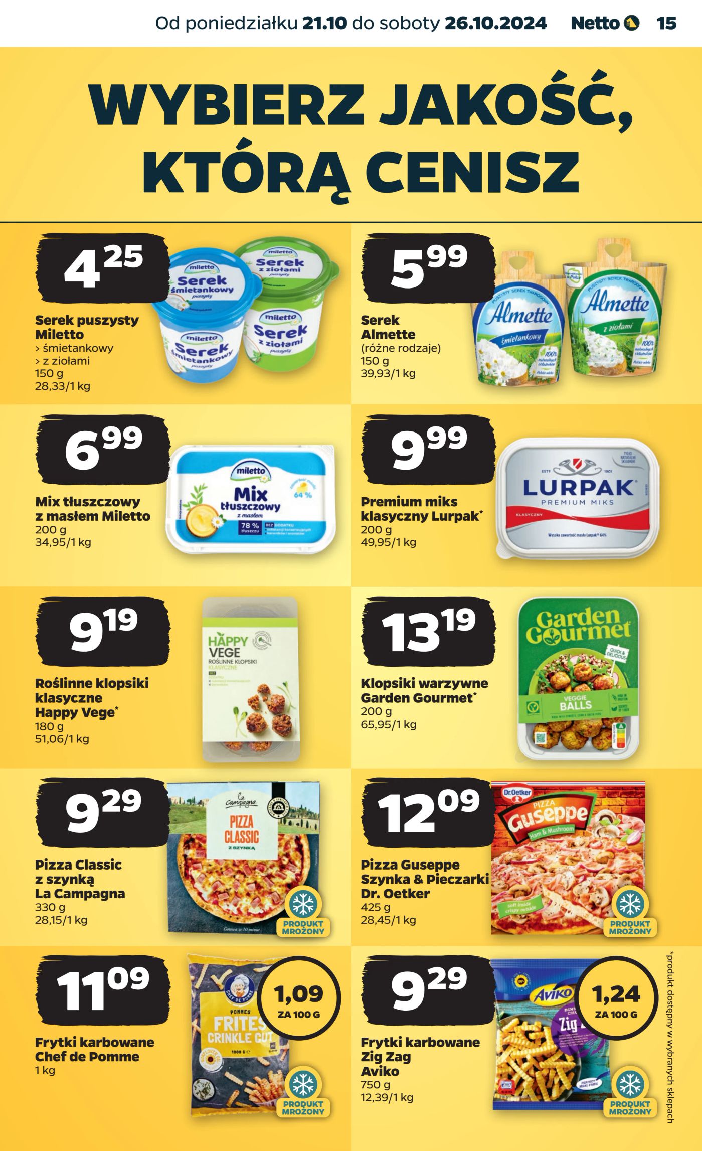 Gazetka Netto Gazetka Food 43/24A