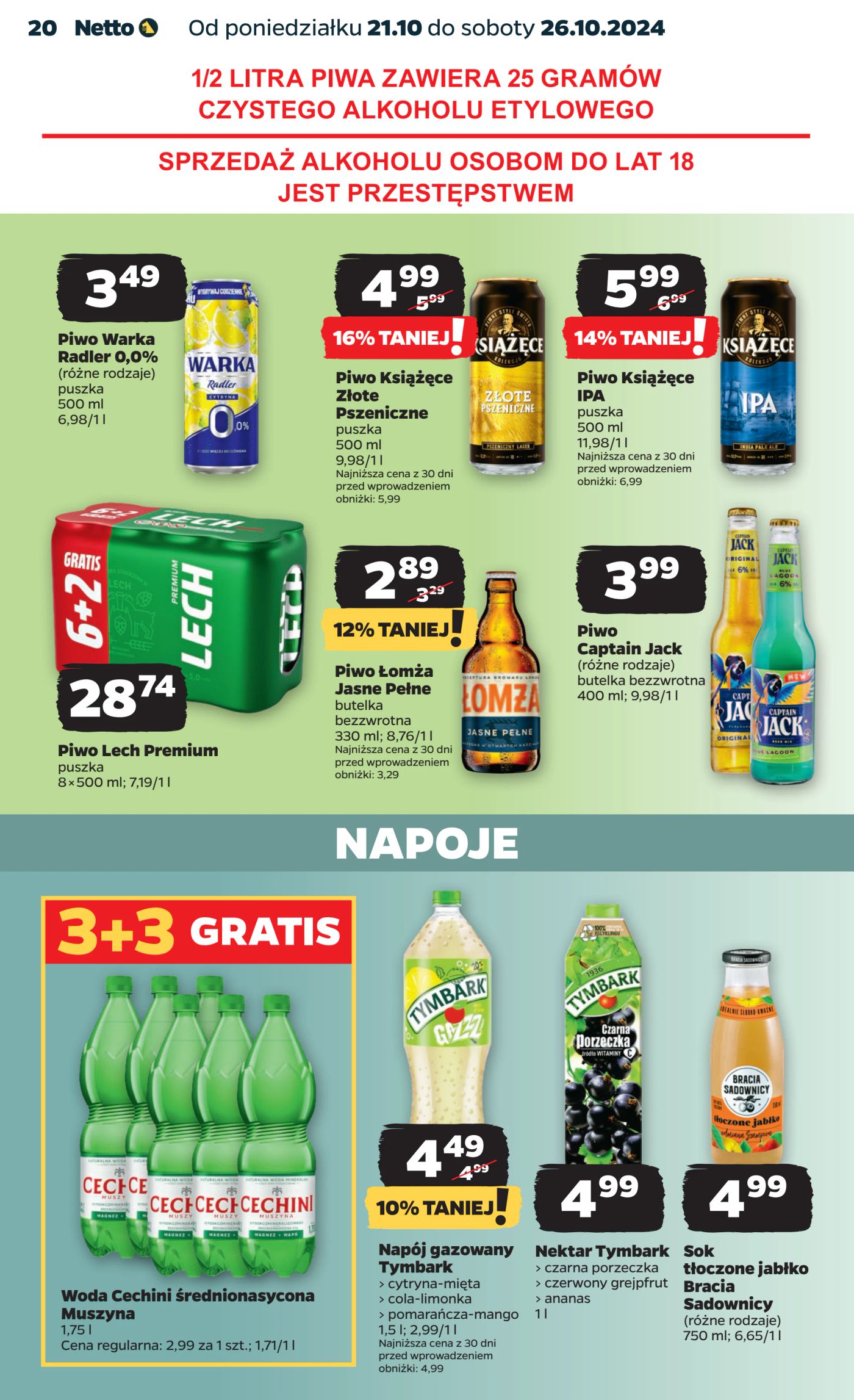 Gazetka Netto Gazetka Food 43/24A