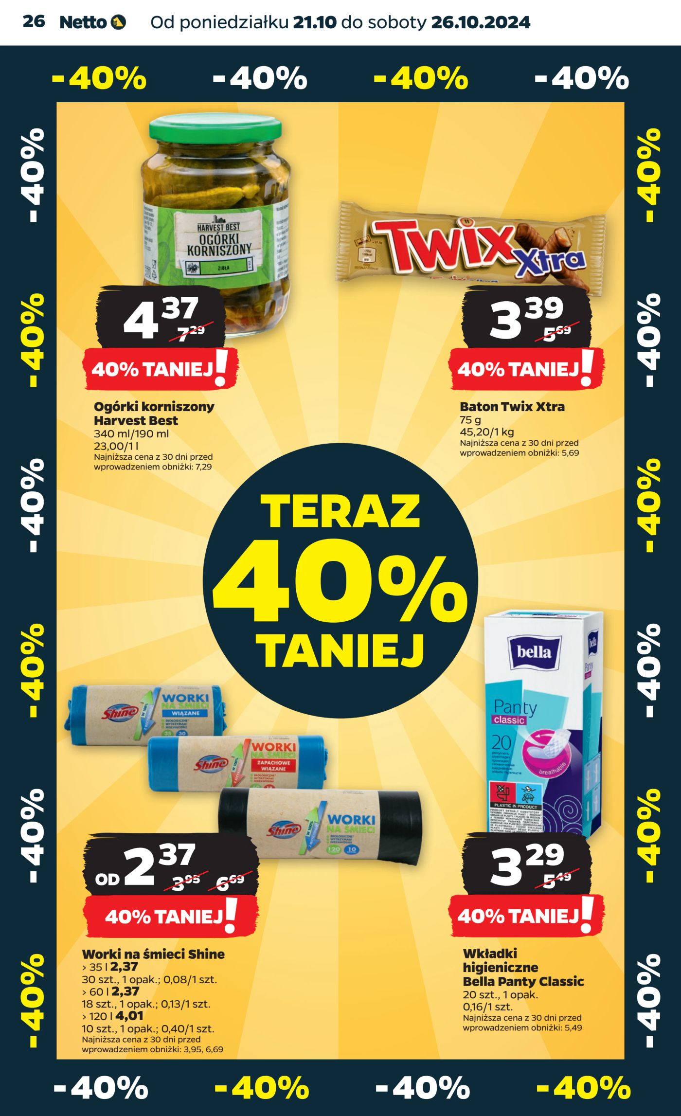 Gazetka Netto Gazetka Food 43/24A