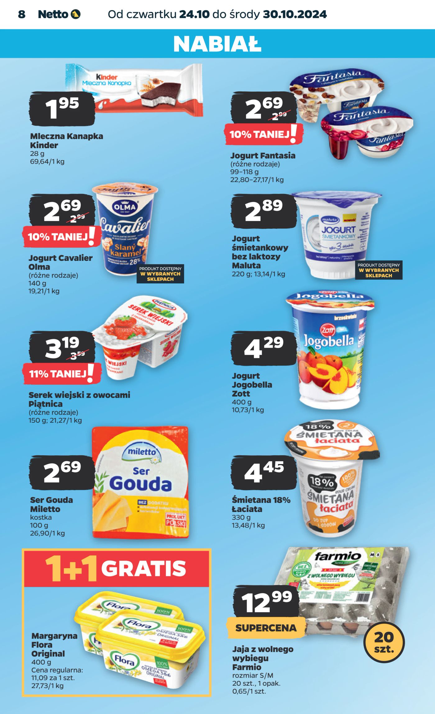 Gazetka Netto Gazetka Food 43/24B