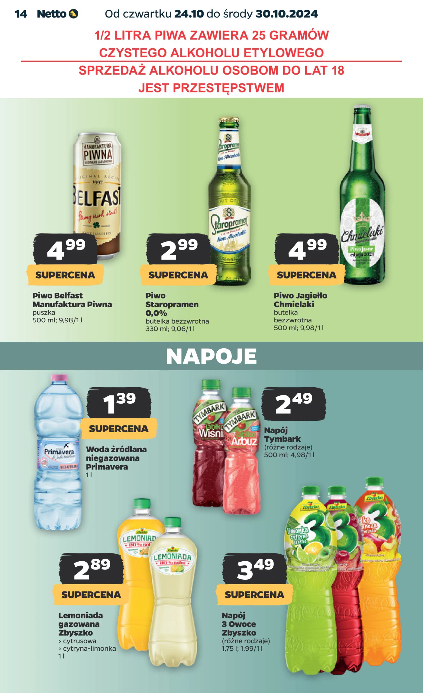 Gazetka Netto Gazetka Food 43/24B