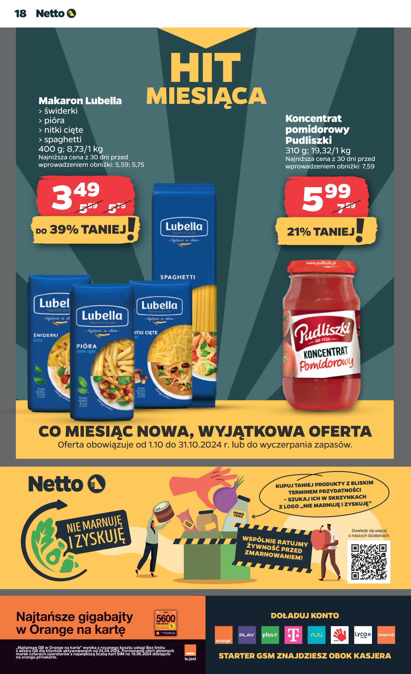 Gazetka Netto Gazetka Food 43/24B