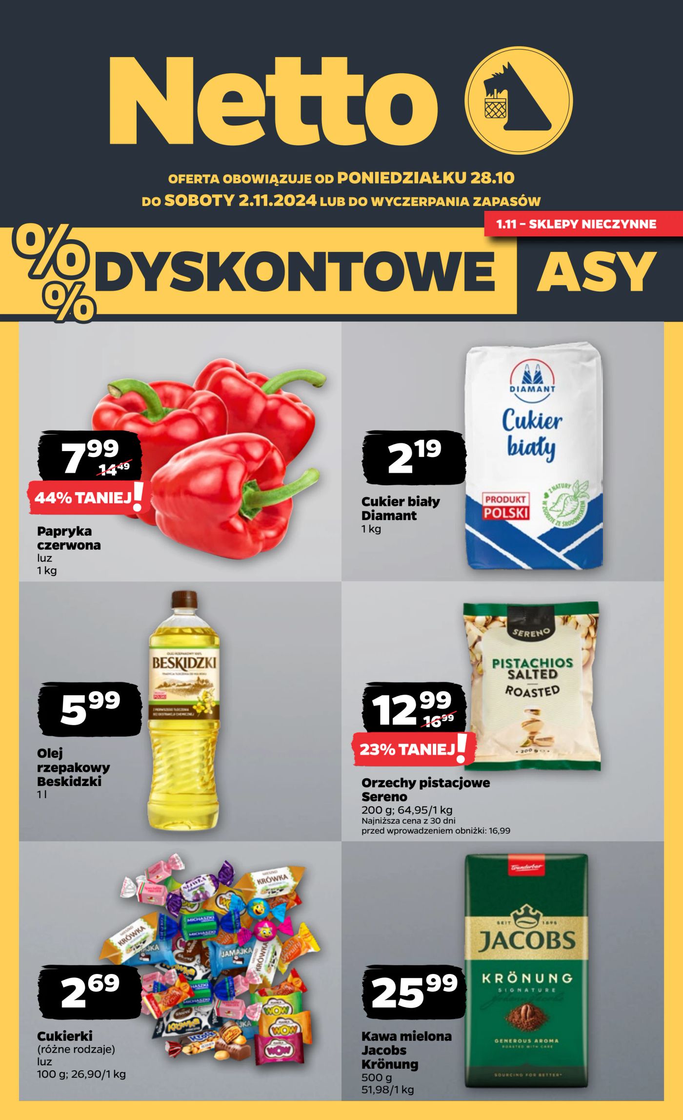 Gazetka Netto Gazetka Food 44/24A