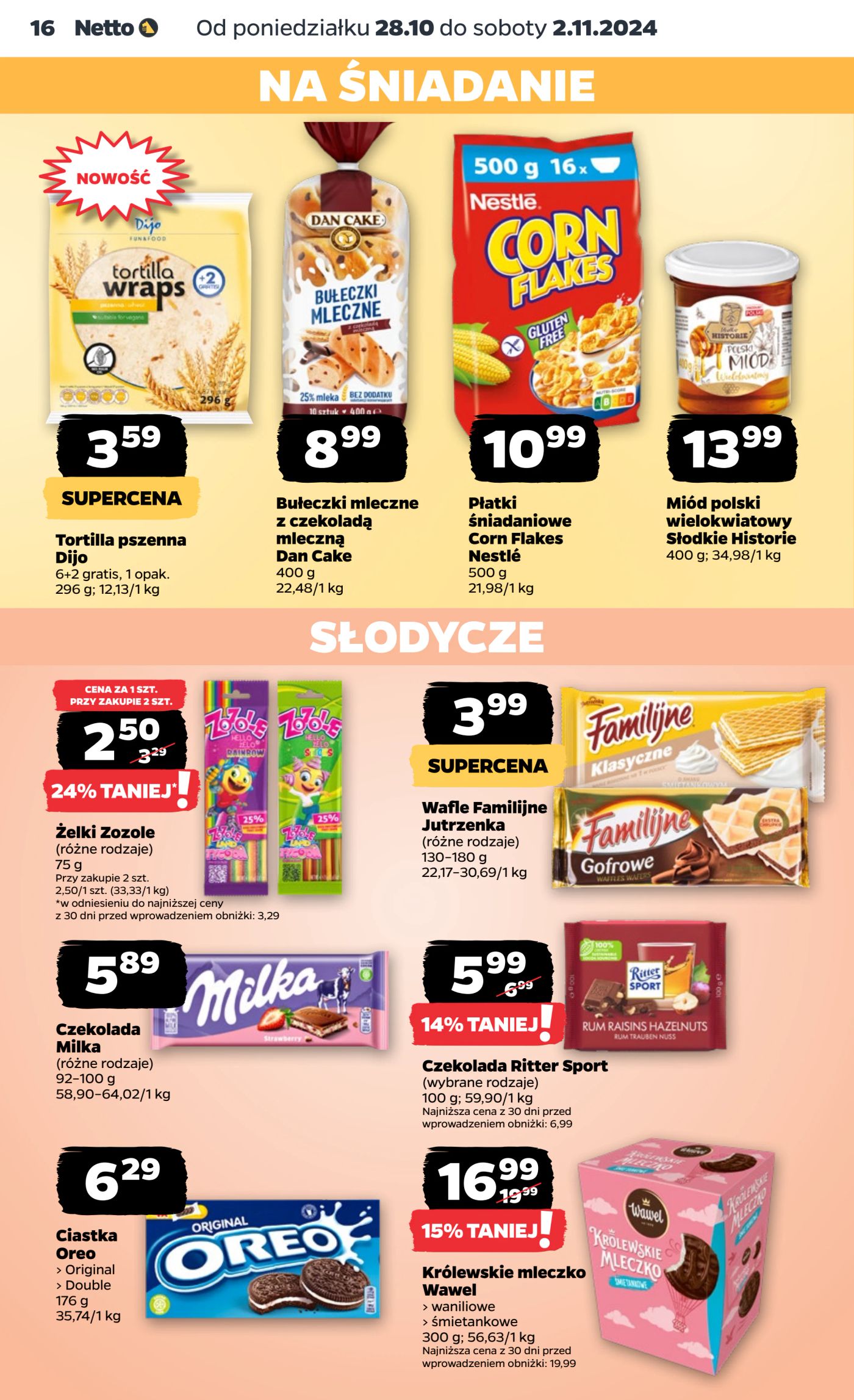 Gazetka Netto Gazetka Food 44/24A