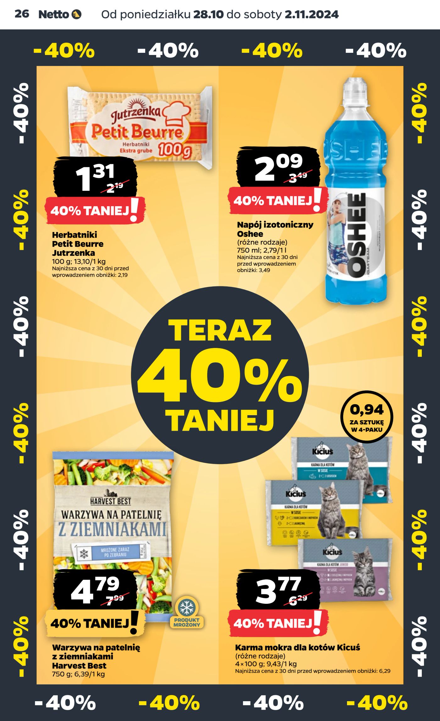 Gazetka Netto Gazetka Food 44/24A