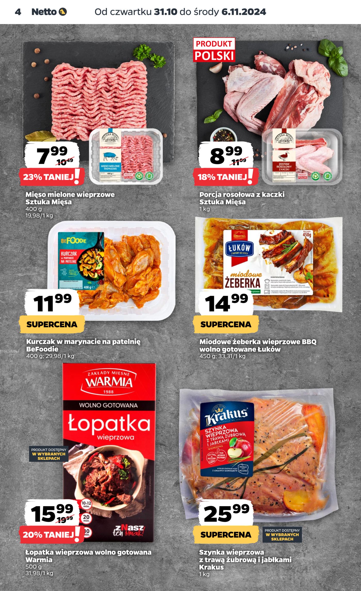 Gazetka Netto Gazetka Food 44/24B