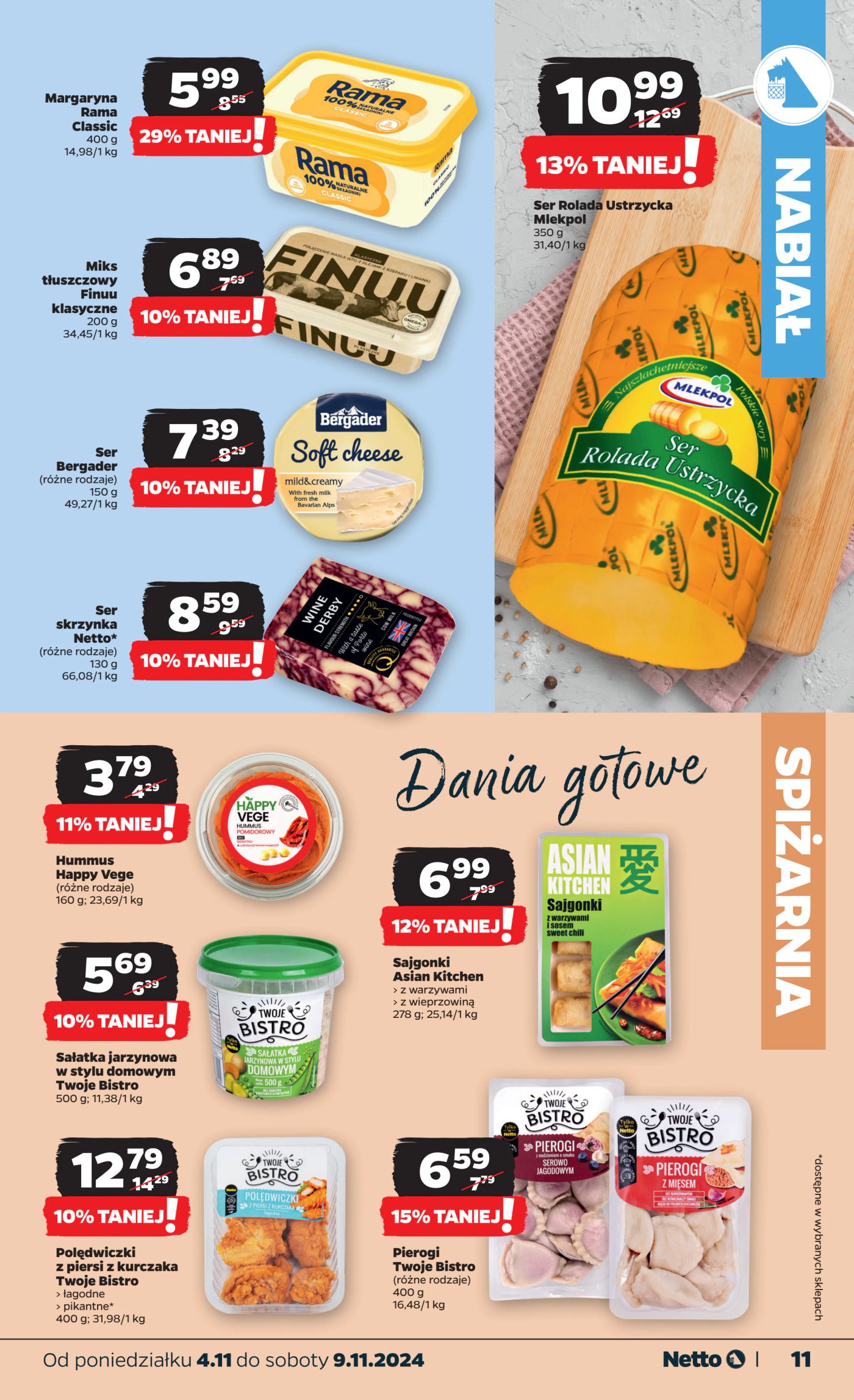 Gazetka Netto Gazetka Food 45/24A