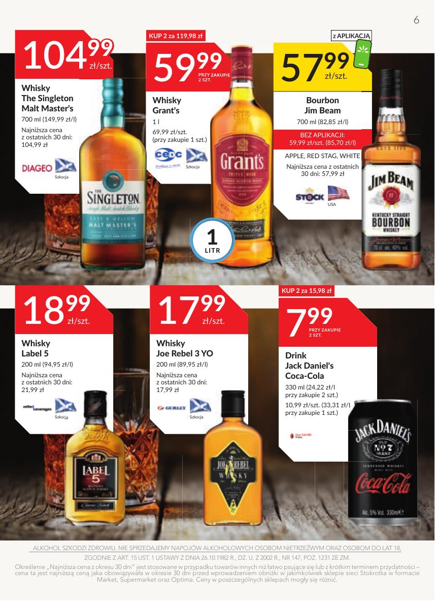 Gazetka Oferta alkoholowa