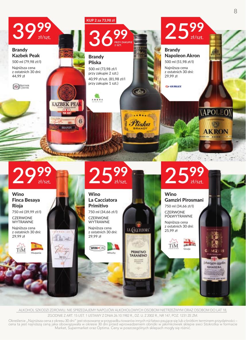 Gazetka Oferta alkoholowa