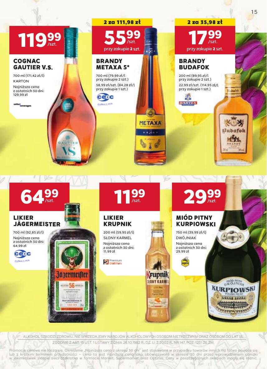 Gazetka Oferta alkoholowa