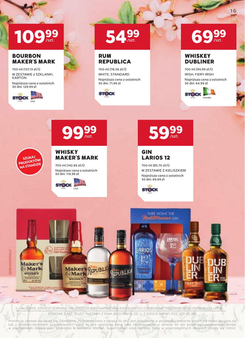 Gazetka Oferta alkoholowa