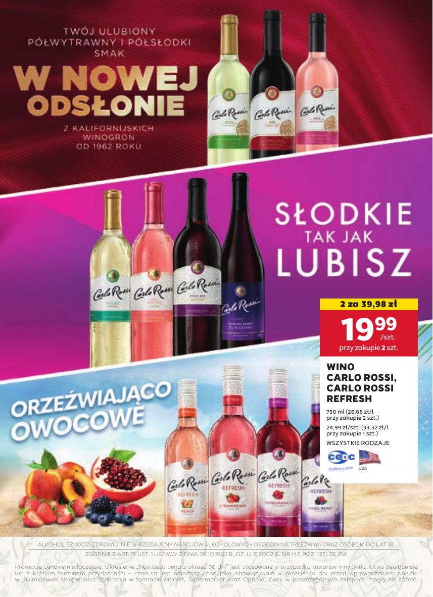 Gazetka Oferta alkoholowa