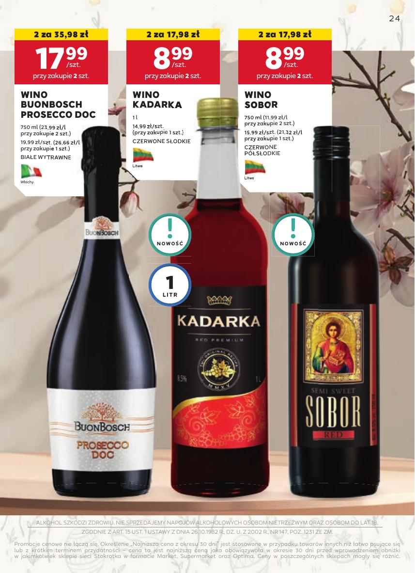 Gazetka Oferta alkoholowa