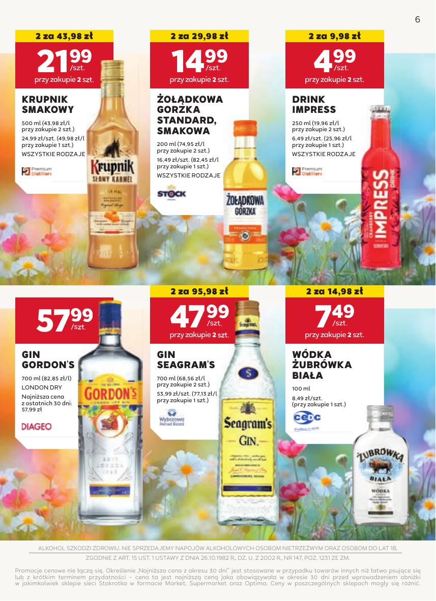 Gazetka Oferta alkoholowa