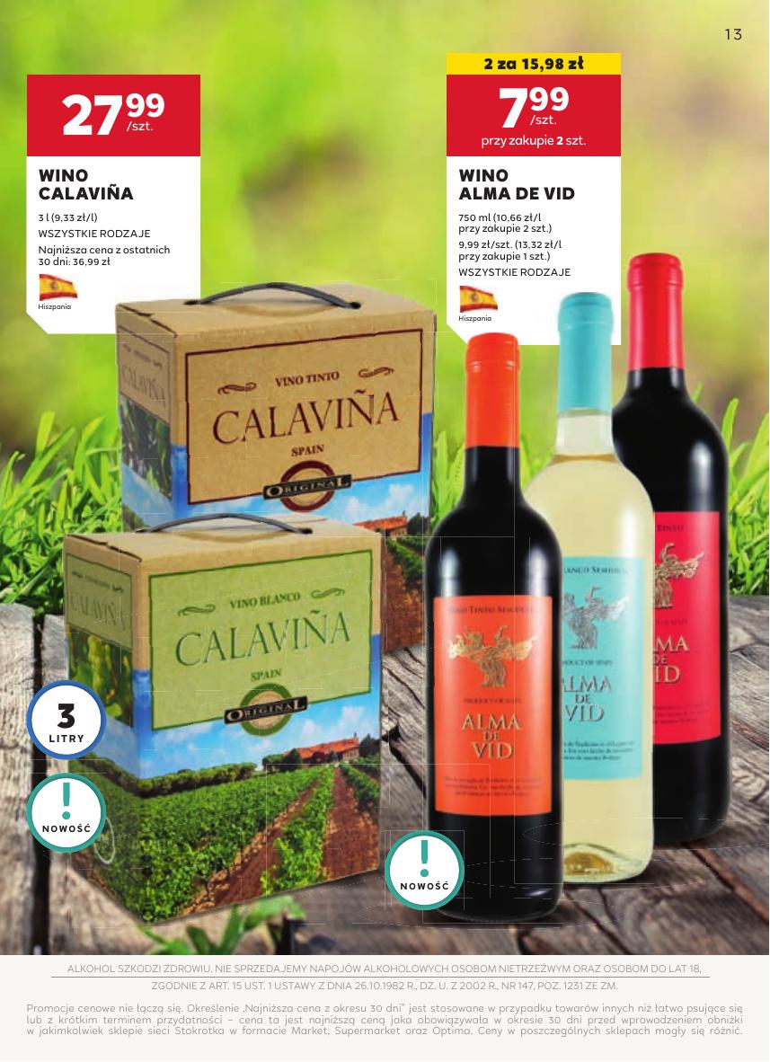 Gazetka Oferta alkoholowa