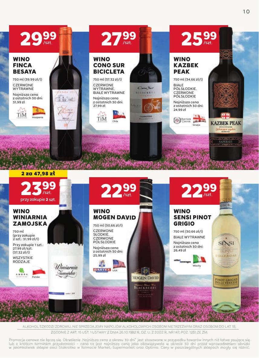 Gazetka Oferta alkoholowa