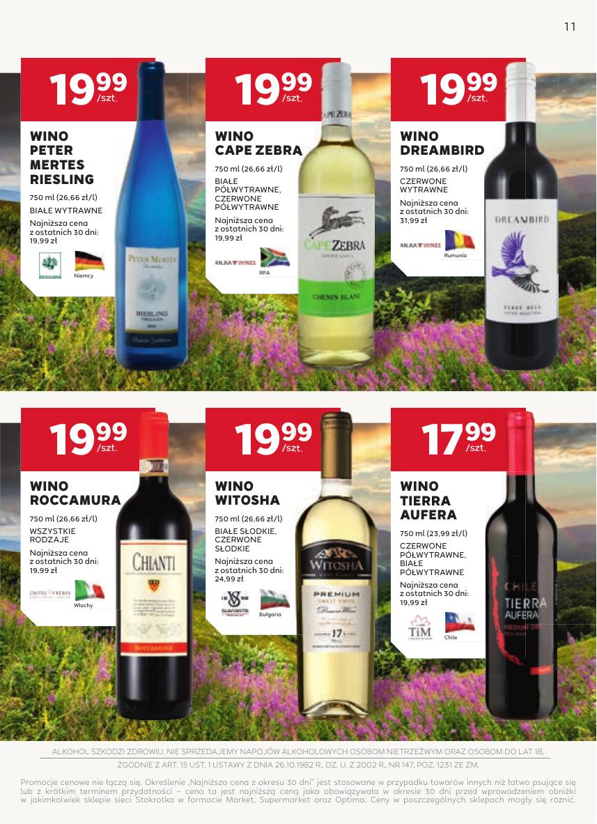 Gazetka Oferta alkoholowa