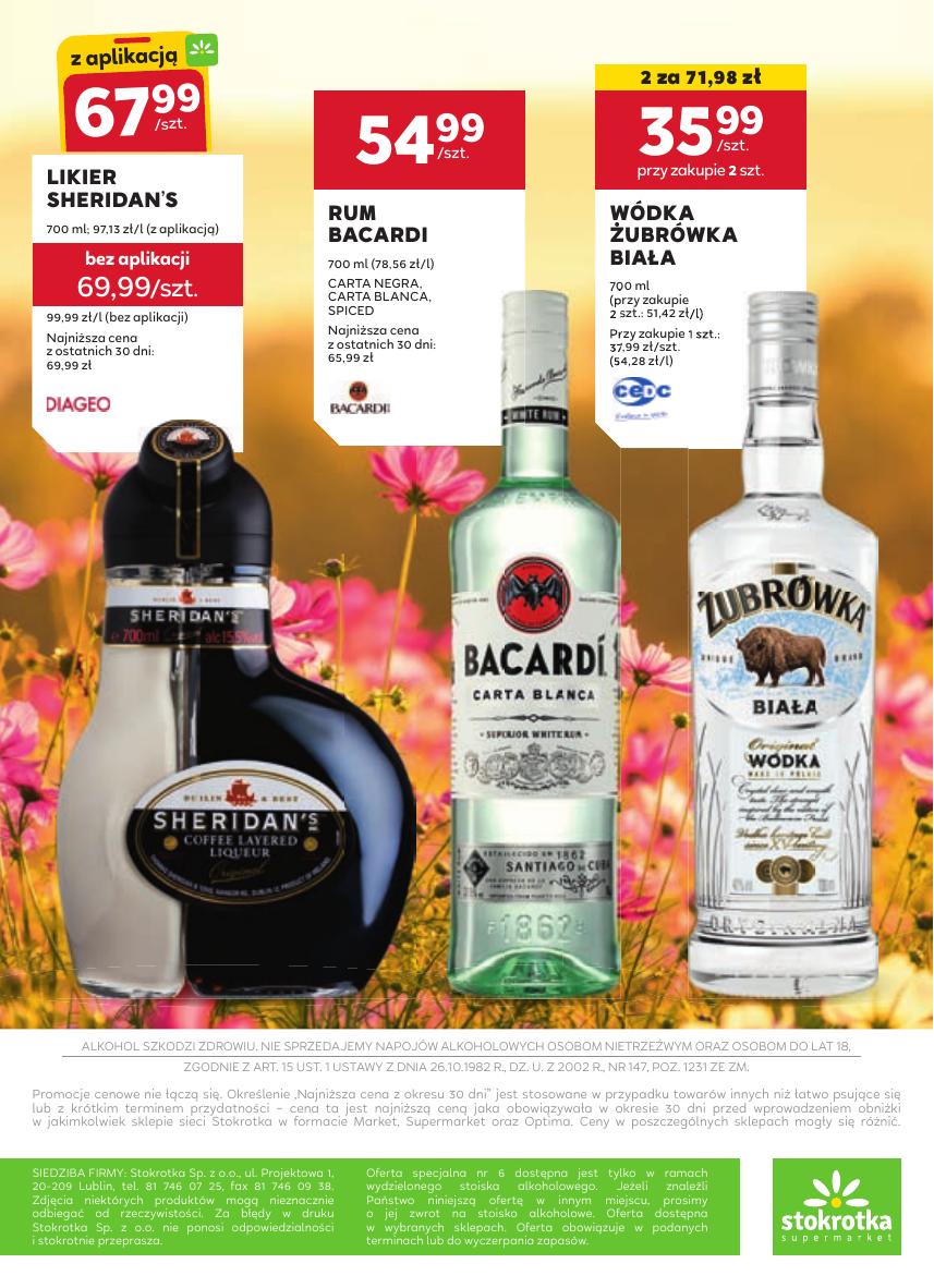 Gazetka Oferta alkoholowa