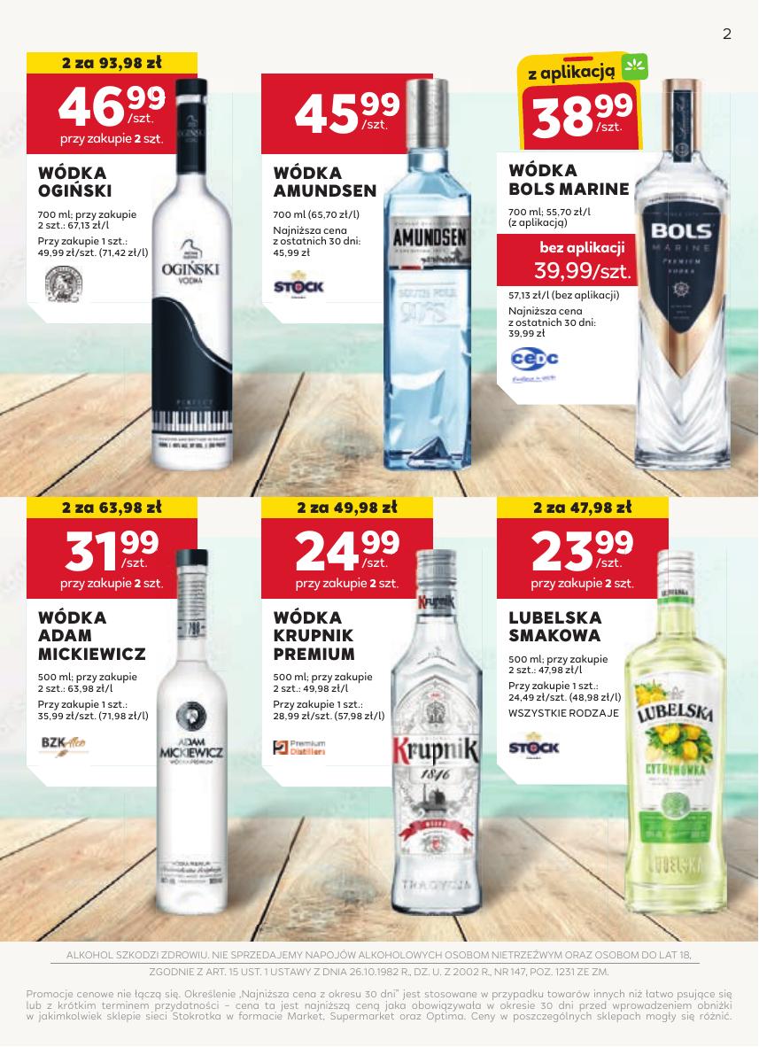 Gazetka Oferta alkoholowa