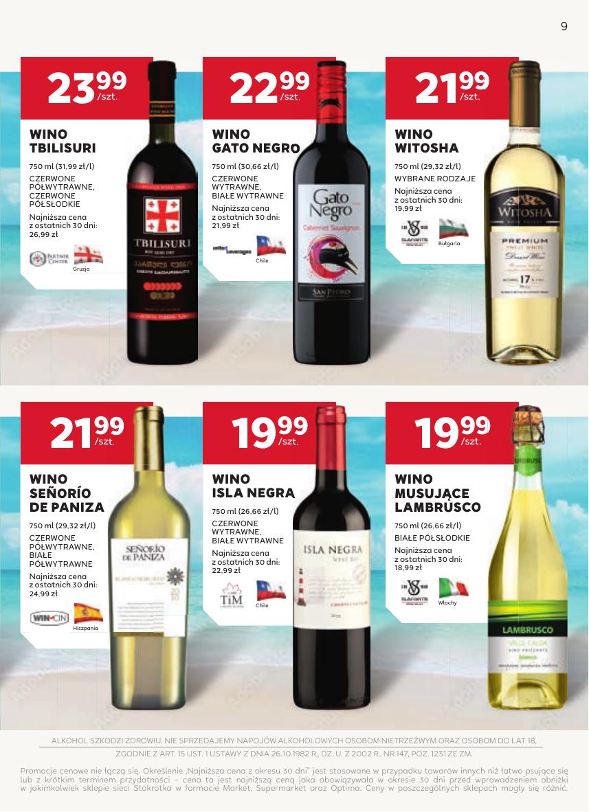 Gazetka Oferta alkoholowa