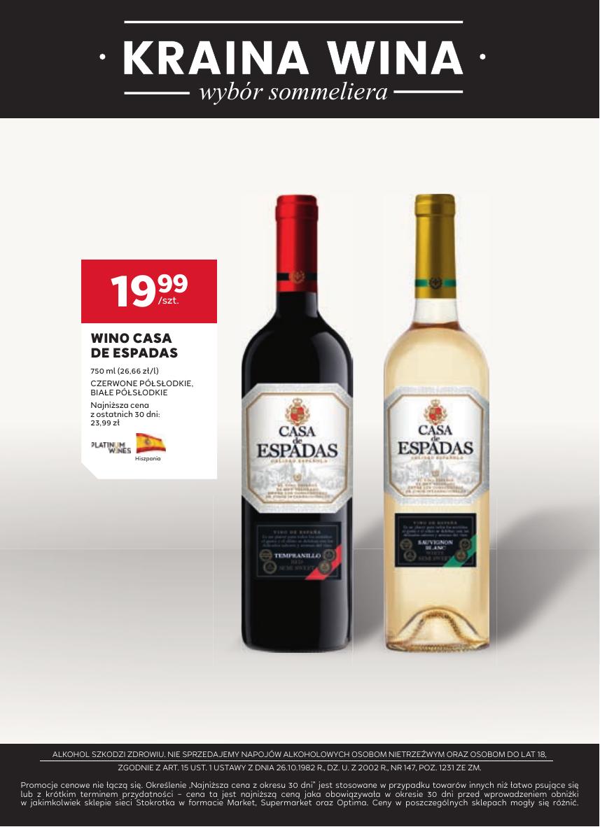 Gazetka Oferta alkoholowa