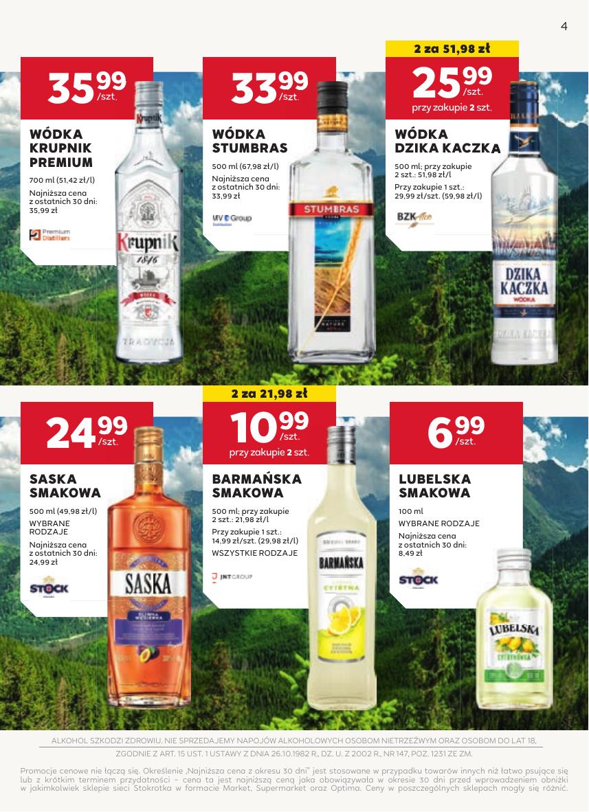 Gazetka Oferta alkoholowa