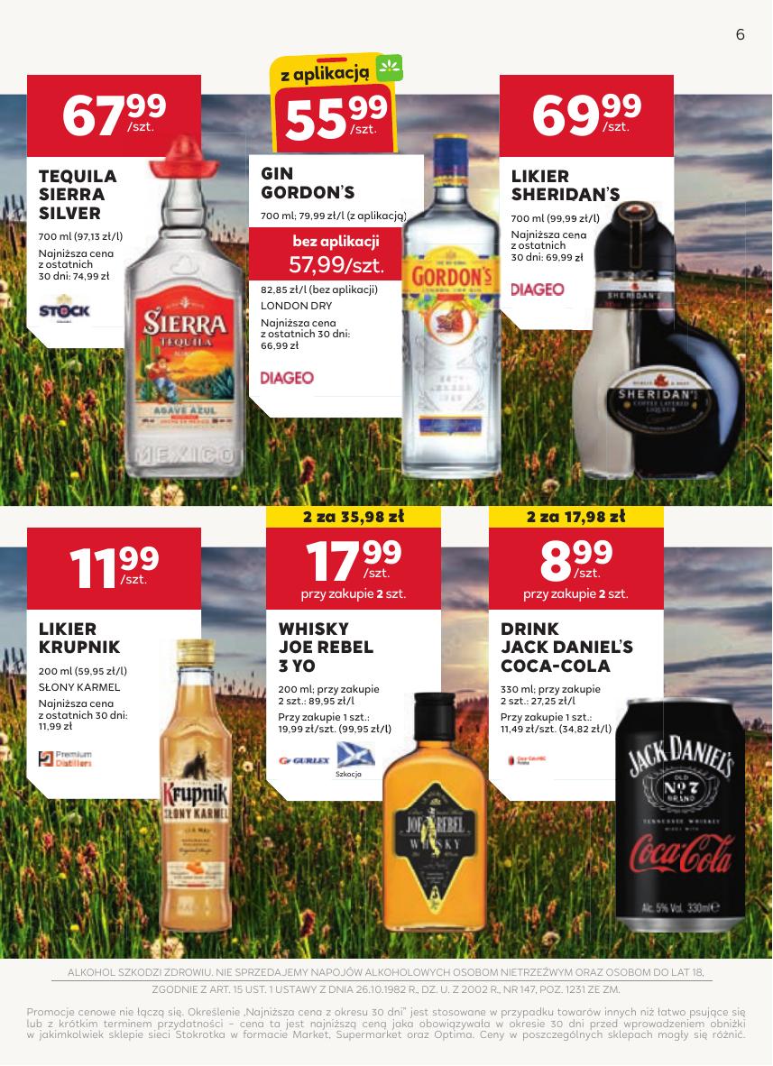 Gazetka Oferta alkoholowa