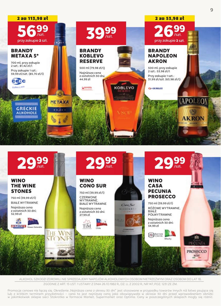 Gazetka Oferta alkoholowa