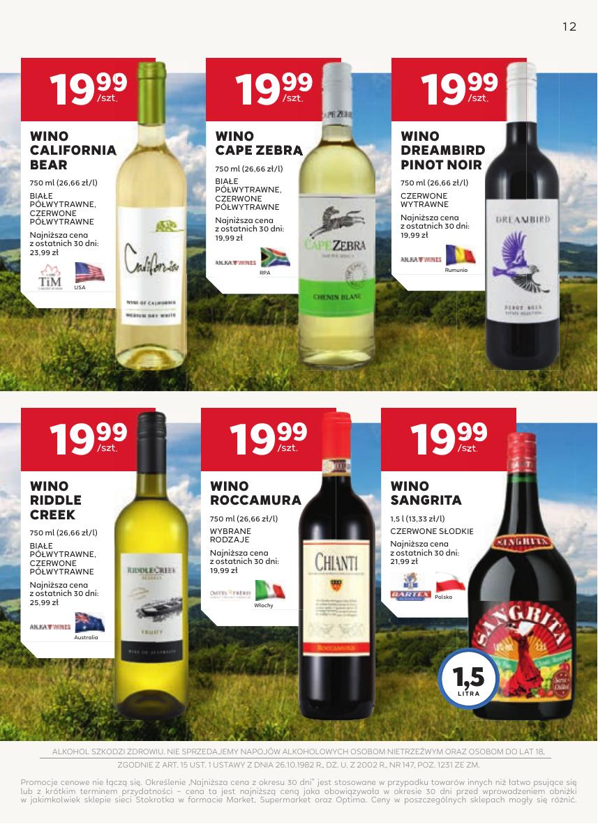 Gazetka Oferta alkoholowa