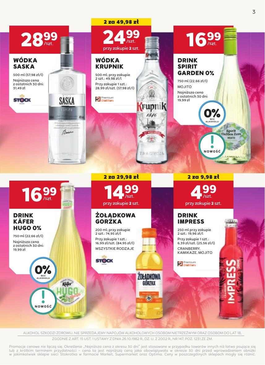 Gazetka Oferta alkoholowa