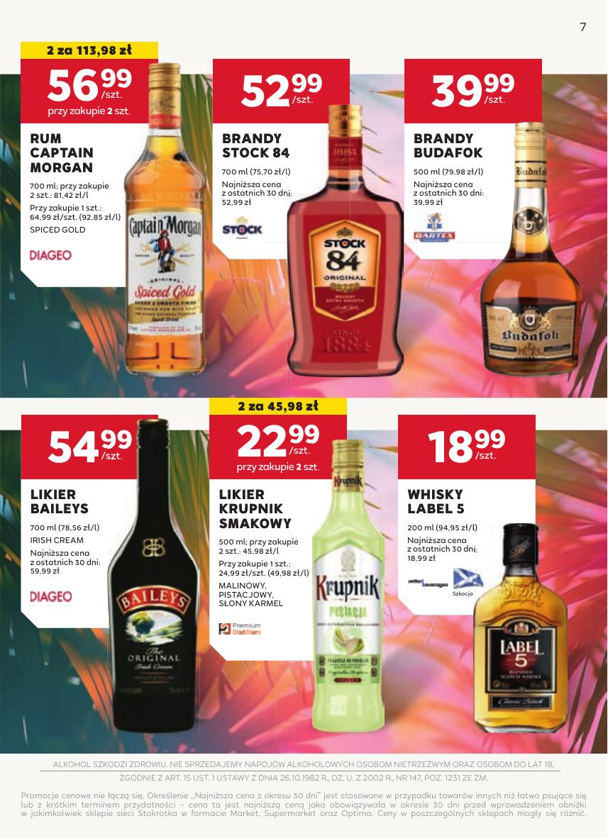 Gazetka Oferta alkoholowa