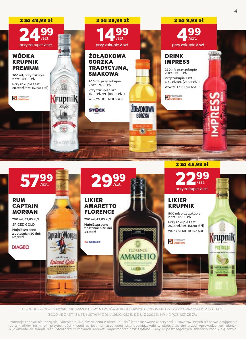 Gazetka Oferta alkoholowa