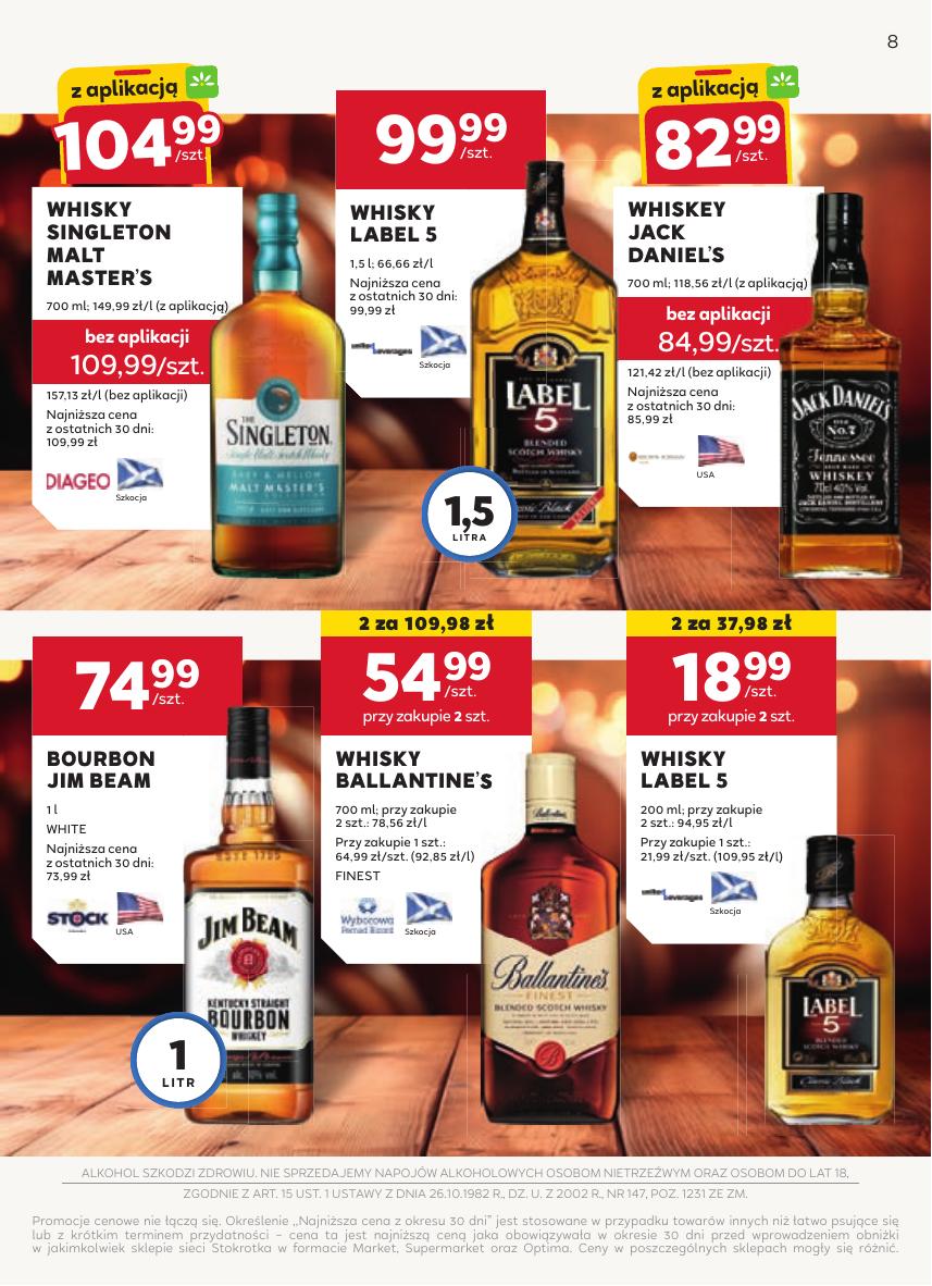 Gazetka Oferta alkoholowa